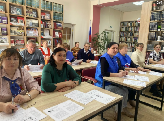 В библиотеках Вурнарского округа состоялся  "Диктант Победы"