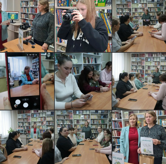 Председатель женсовета ТО Порфирьева Татьяна организовала тёплую встречу с библиотекарем Буртасинской сельской библиотеки Ольгой Ивановой