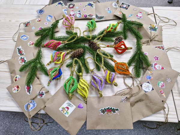 Мастер - класс по созданию елочных игрушек