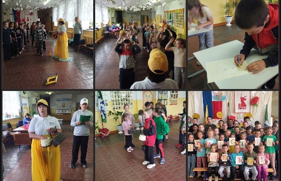 Игровое лето Азимсрминской библиотеки "Краски лета"