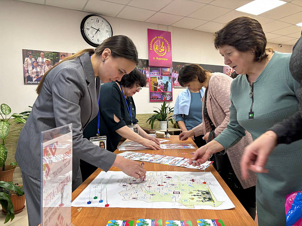  Библиотекари организовали интерактивную площадку с настольными играми